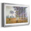 Peupliers au soleil encadré sur papier par Claude Monet-533098487-533098485
