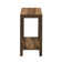 Emmie A-Frame End Table with Lower Shelf