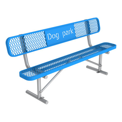 Banc de parc pour chien Open Air Series (L 6 pi)
