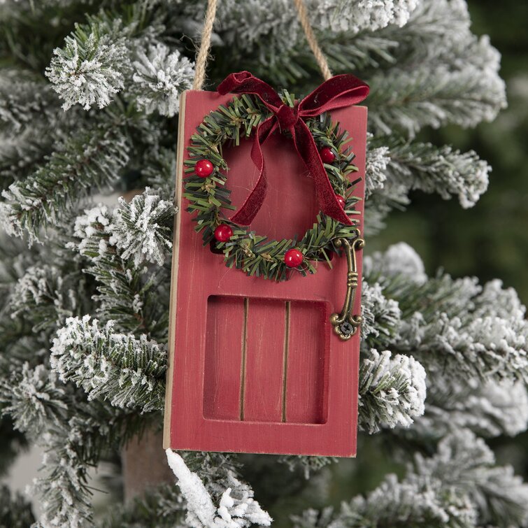 The Holiday Aisle® Wood Holiday Shaped Ornament