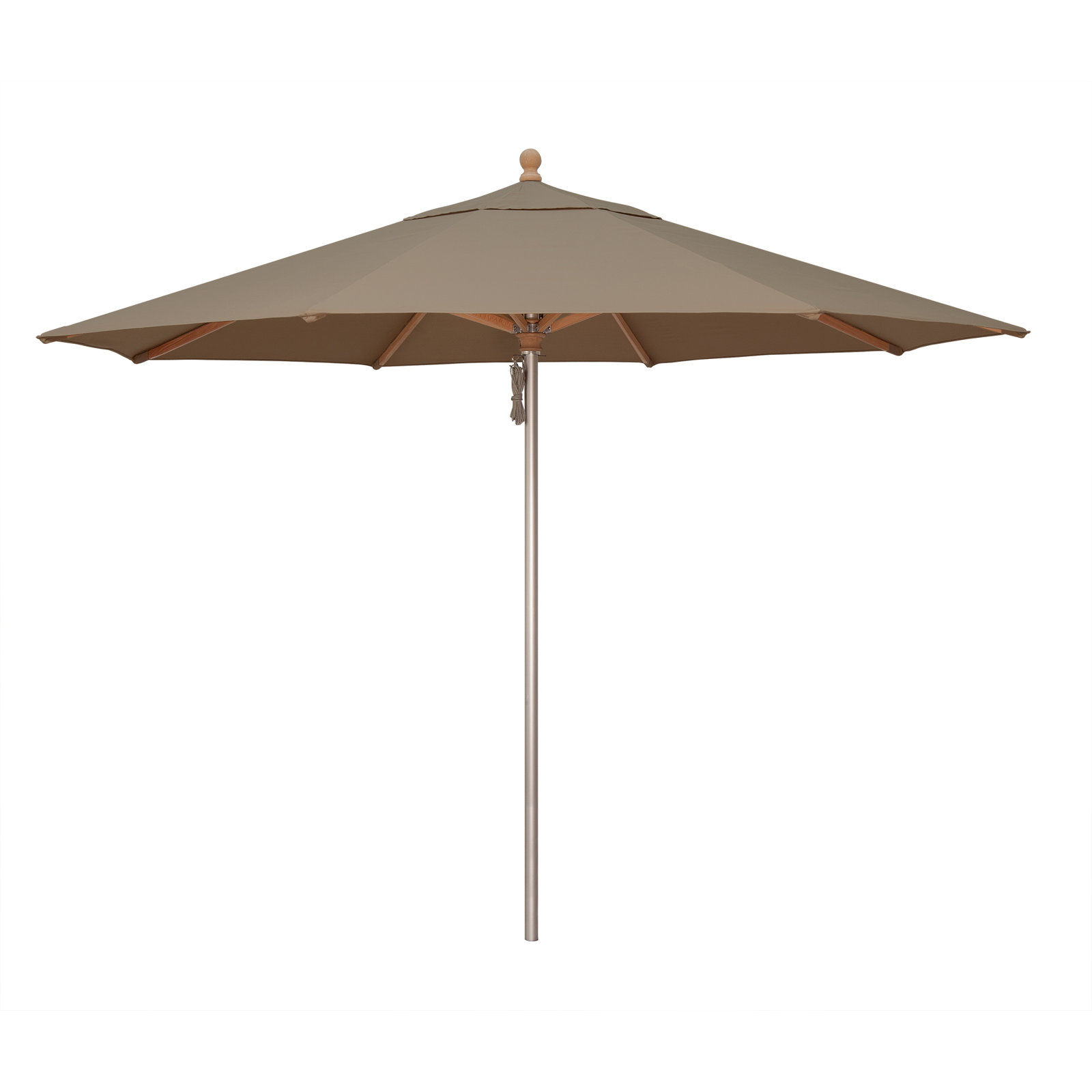 Darlington 11' Umbrella, Taupe Canvas