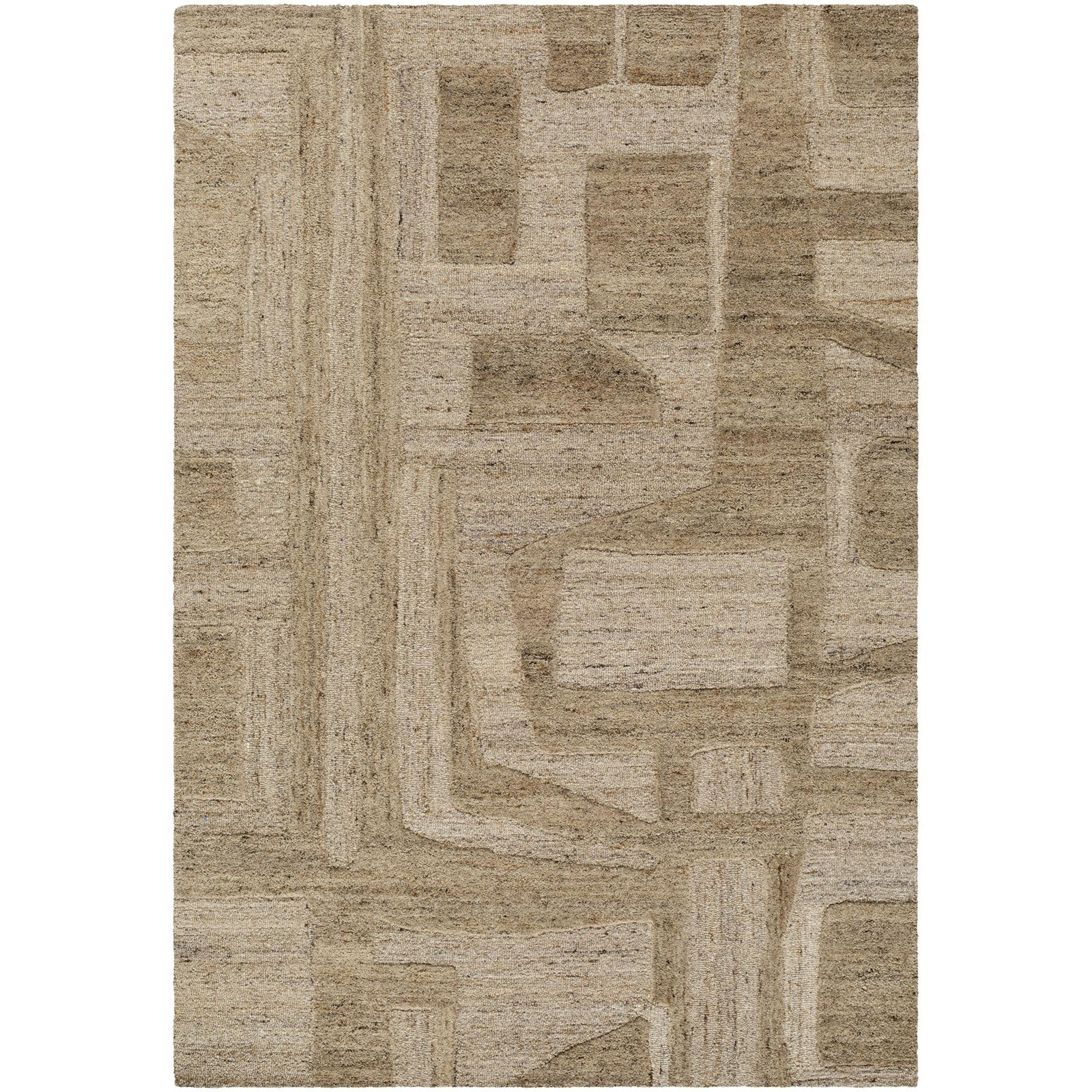 Mari Global Hand Tufted Area Rug DDU2304, Rectangle 9' x 12'