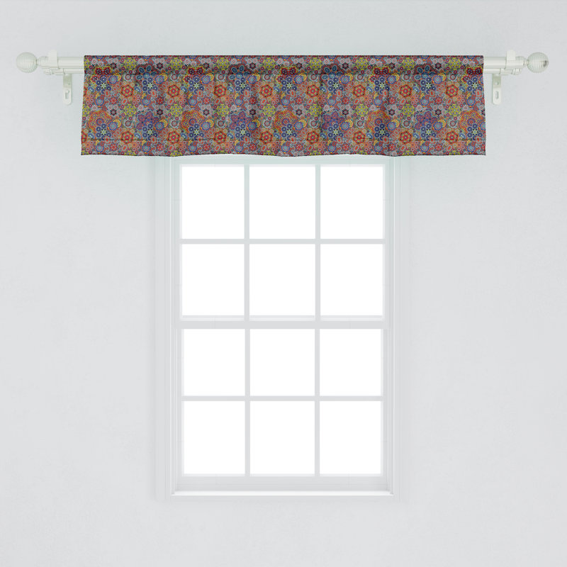 Ensemble de 2 cantonnières Ambesonne Paisley, L 54 po x L 12 po