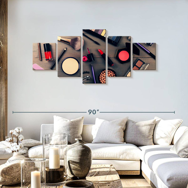 Makeup Set, 30" H x 68" W