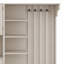 Armoire de vestibule multifonctionnelle gauche-droite avec rangement et crochets, armoire de rangement / arbre d'entrée 2 en 1-502529141