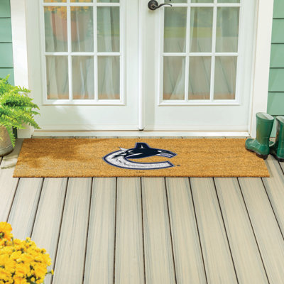 Très grand tapis couleur coco Vancouver Canucks, 60 po x 24 po