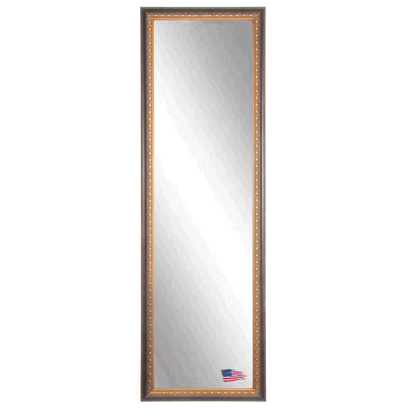 Solid Wood Flat Mirror, 58" H x 19" W