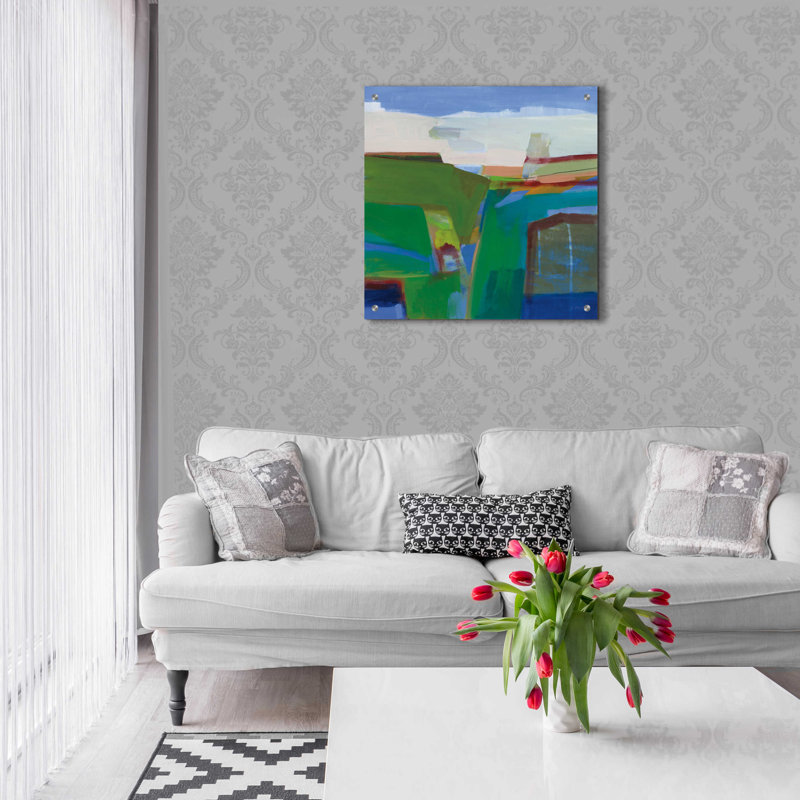 «Clear Day» par Jo Maye, H 24 po x l 24 po x P 0,2 po