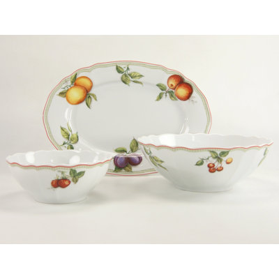 Flora Orchard Divided Serving Dish