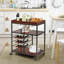Freeburg Metal Bar Cart