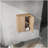 12" Bathroom Side Cabinet, 2-Soft Close Doors, Float Mounting Design