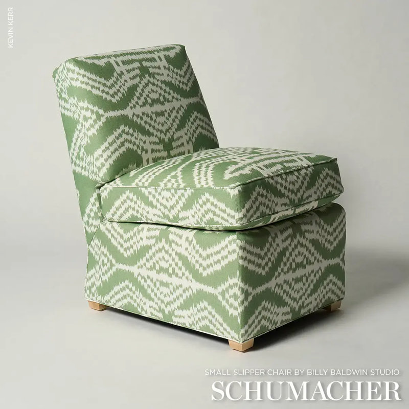 Asaka Ikat Fabric, Green