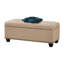 Repose-pieds de rangement rembourré de 42 po Carmya Sema-92499282