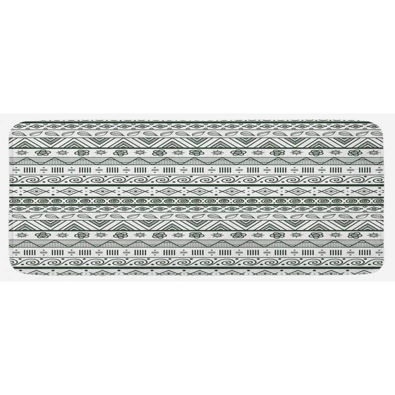 Tapis de cuisine tribal