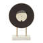 Mateo Roman Numeral Metal Mechanical Tabletop Clock-69348338