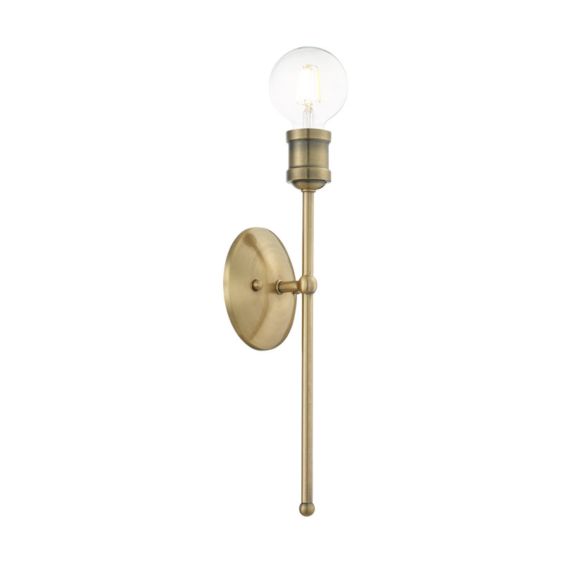 Lounell 1 - Light Dimmable Wallchiere, Polished Brass
