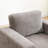 Evelyn Accent Chair With Wide Arms Chenille Fabric Modern Chair-366971262