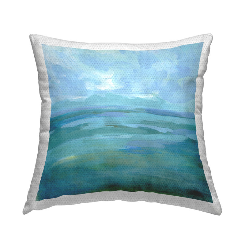 Abstract Outdoor Throw Pillow