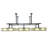 Piazza Idalight Semi Flush Mount