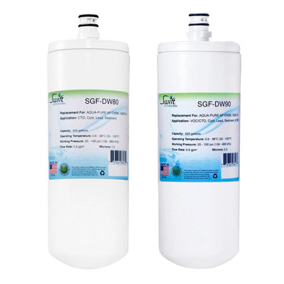 SGF-DW80 & SGF-DW90 Compatible Commercial Water Filter for AQUA-PURE AP-DW80, 5585102. 