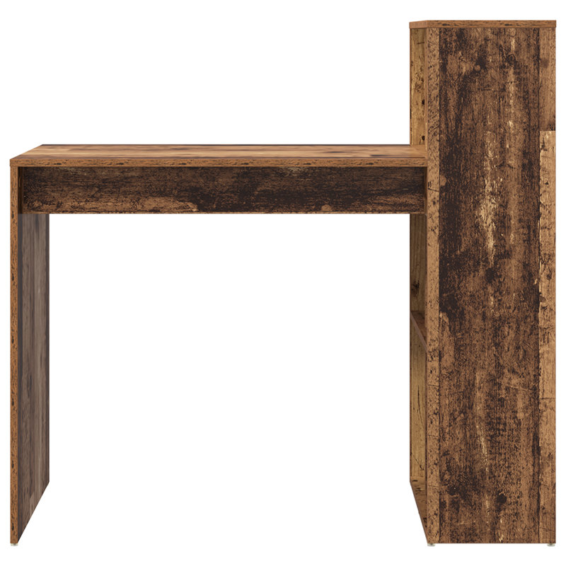 Writing Desk Engineered Wood, Old Wood
