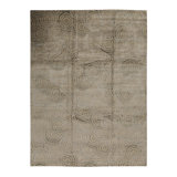 Windsom Geometric Area Rug in Camel/Black