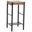 Obrian Counter Stool with Solid Wood Frame