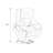Electric Power Recliner Chair With Massage,Side Pocket-106363842