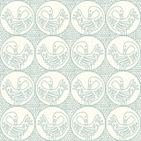Forbes and Masters Sankofa 10' L x 24" W Wallpaper Tile