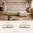 92" Curved Modular Loveseat With Chaise, Deep Seat Sherpa Boucle Couch, Compression, No Assembly-665558359