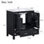 Meuble-lavabo avec lavabo simple 30 po Aira-623973900