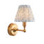 Burley LED Rechargeable and Leaf 16cm peachy keen shade Wall Light-107103199