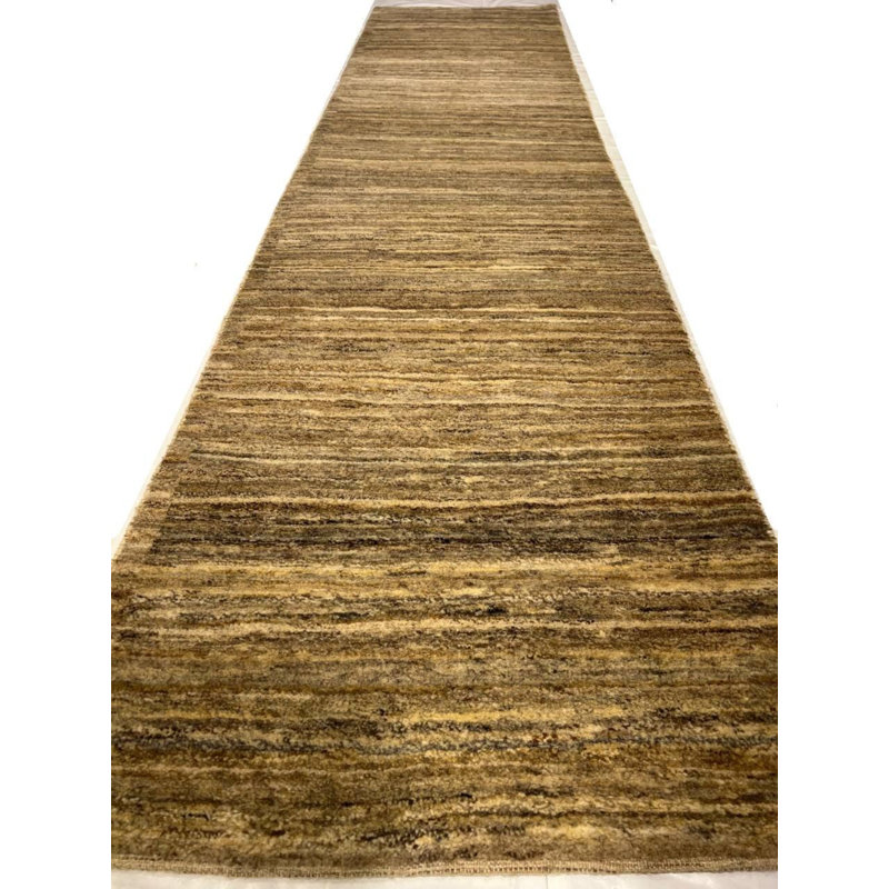 Striped Area Rug in Beige