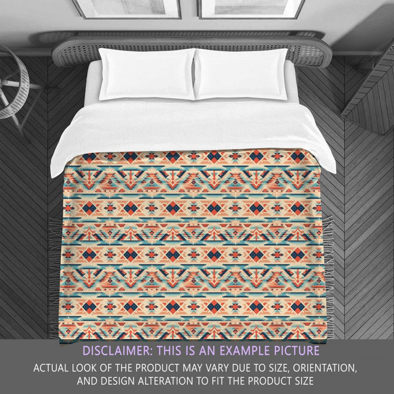 Southwestern Aztec Comforter, King Comforter