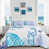 Light Blue Animal Print