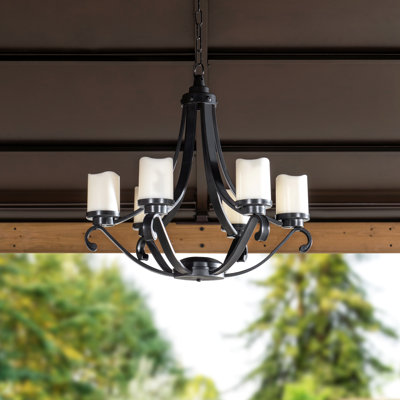 Lustre spectaculaire à 6 lumières DEL Gradey