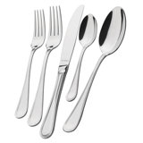 England 5 - Piece Stainless Steel Flatware Set - Service for 1