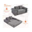 70.8'' Corduroy Sleeper Sofa-979230198