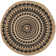 Round Moroccan Jute / Sisal Hand Woven Area Rug