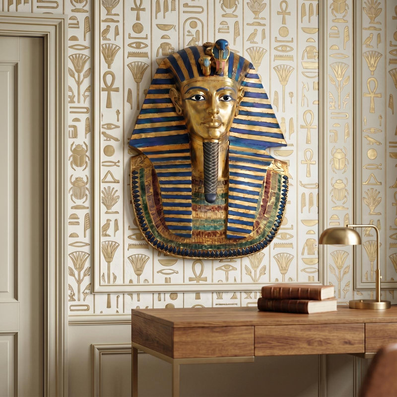 King Tutankhamen Wall Sculpture