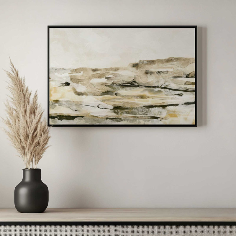«Lunar Flow II» par June Erica Vess, reproduction d'art sur toile, H 8 po x l 12 po, Tanné
