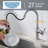 Single Handle Pull Down Sprayer Kitchen Faucet With 3-Spray Modes In Spot Free Stainless Steel-110975878