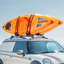 Kayak Roof Rack 2 Pairs J-Bar, Soft Roof Rack Quick Folding