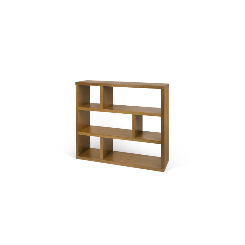 Chande Geometric Bookcase, Walnut