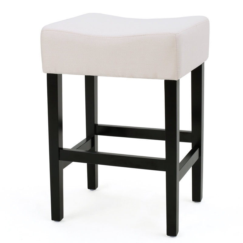 Tabouret de comptoir de 26,75 po Lorraine, Beige