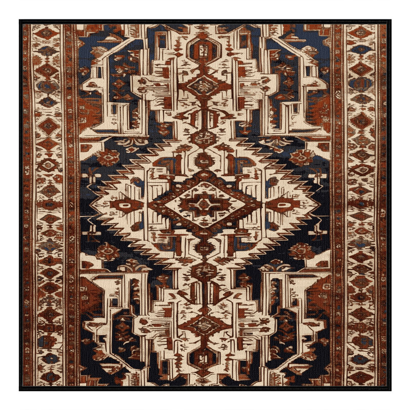 Machine Washable Persian Brown Area Rug, Rectangle 2' x 3'