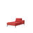 Velvet L-Shaped Sectional Right Hand Facing