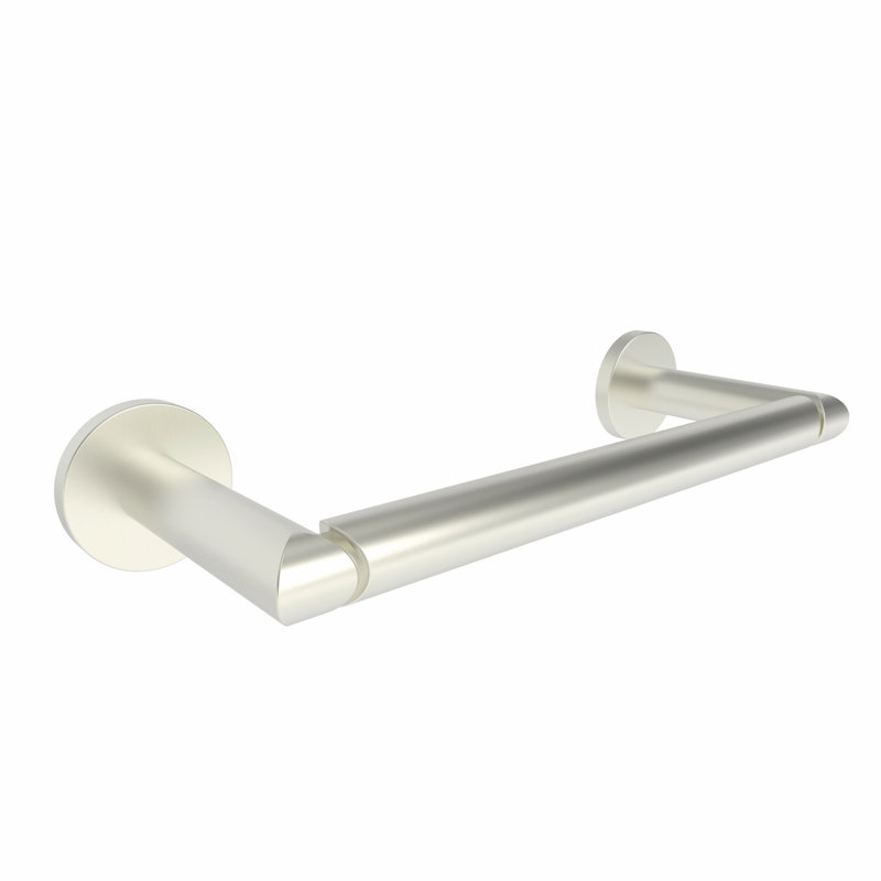 Sine 8'' 1 Wall Towel Bar, Satin Nickel