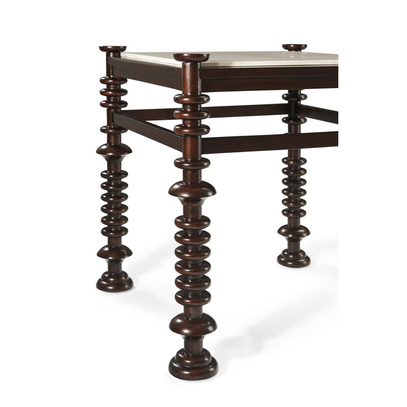 James Marble End Table