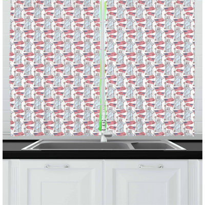 Tailored Kitchen Curtain